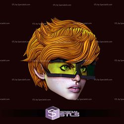 Custom Head STL Collection - Carrie Kelley Robin Angry