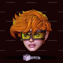 Custom Head STL Collection - Carrie Kelley Robin Angry