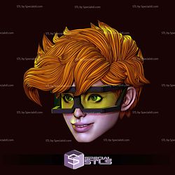Custom Head STL Collection - Carrie Kelley Robin Smile