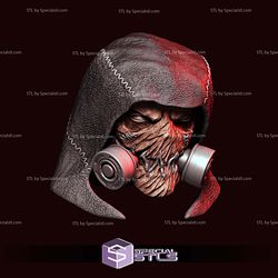 Custom Head STL Collection - Scarecrow Hood