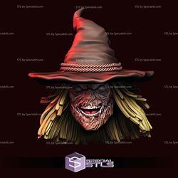 Custom Head STL Collection - Scarecrow Smile