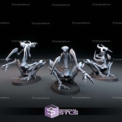 Daemon Damzels Campaign STL Miniatures