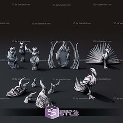 Daemon Damzels Campaign STL Miniatures