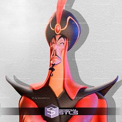 Disney Villains Jafar Aladdin STL Files