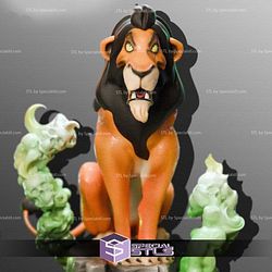 Disney Villains Scar Lion King STL Files