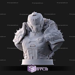 Doom Dark Ages Bust V2 Digital STL Files