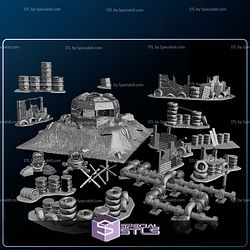 Flesh and Metal Campaign STL Miniatures