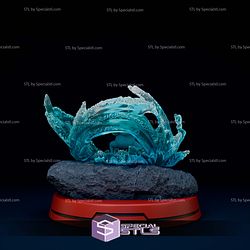 Froakie Diorama Pokemon Digital STL Files