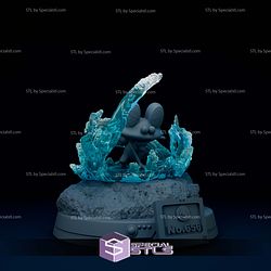Froakie Diorama Pokemon Digital STL Files