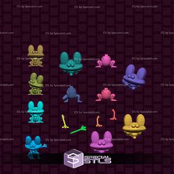 Froakie Standalone Various Pokemon Digital STL Files