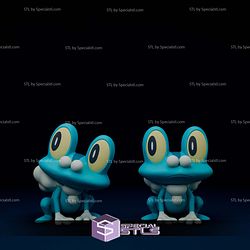 Froakie Standalone Various Pokemon Digital STL Files