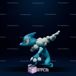 Frogadier Standalone Pokemon Digital STL Files
