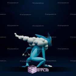 Frogadier Standalone Pokemon Digital STL Files
