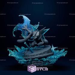 Greninja Diorama Pokemon Digital STL Files