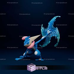 Greninja Standalone Pokemon Digital STL Files