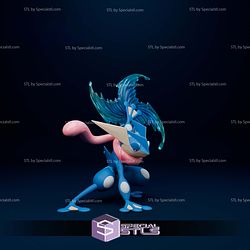 Greninja Standalone Pokemon Digital STL Files