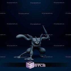Greninja Standalone Pokemon Digital STL Files