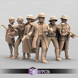 Innsmouth Investigators Campaign STL Miniatures