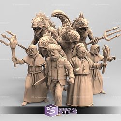 Innsmouth Investigators Campaign STL Miniatures