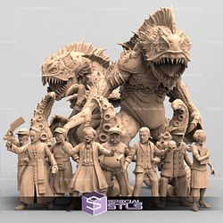 Innsmouth Investigators Campaign STL Miniatures