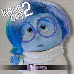 Inside Out 2 Collection Sadness STL Files