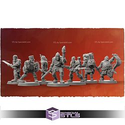Kraken Fantasy Dungeons Campaign STL Miniatures