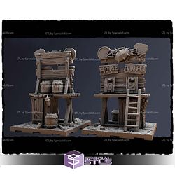 Kraken Fantasy Stadiums Campaign STL Miniatures