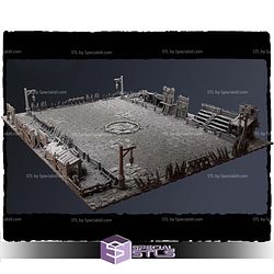 Kraken Fantasy Stadiums Campaign STL Miniatures