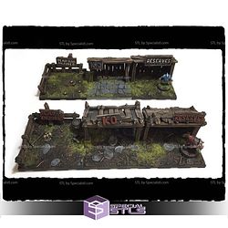 Kraken Fantasy Stadiums Campaign STL Miniatures