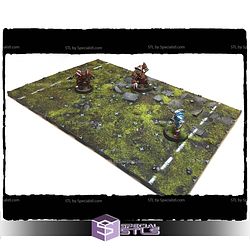 Kraken Fantasy Stadiums Campaign STL Miniatures