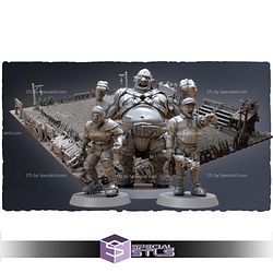 Kraken Fantasy Stadiums Campaign STL Miniatures