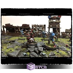 Kraken Fantasy Stadiums Campaign STL Miniatures
