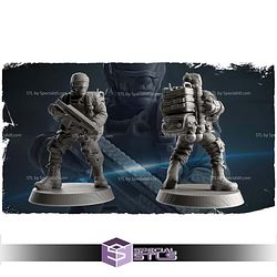 Kraven Space Battleground Campaign STL Miniatures