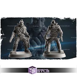 Kraven Space Battleground Campaign STL Miniatures
