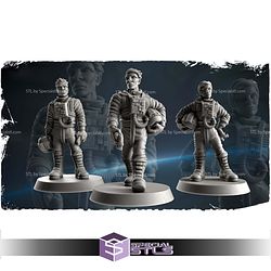Kraven Space Battleground Campaign STL Miniatures