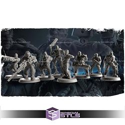 Kraven Space Battleground Campaign STL Miniatures