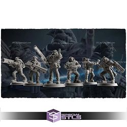 Kraven Space Battleground Campaign STL Miniatures