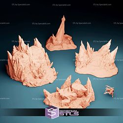 Lava Bridges Spikes Streams Walls The Lost Adventures Miniatures
