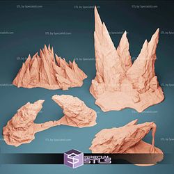 Lava Bridges Spikes Streams Walls The Lost Adventures Miniatures