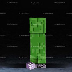 Life Size Creeper Minecraft STL Files