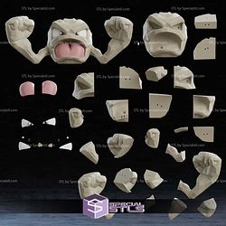 Life Size Geodude Pokemon STL Files