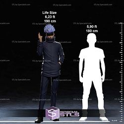 Life Size Gojo Satoru Pokemon STL Files