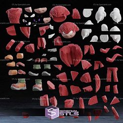Life Size Knuckles from Sonic STL Files