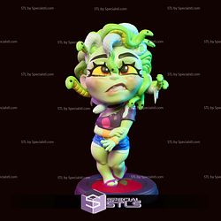 Medusa Chibi Digital STL Files