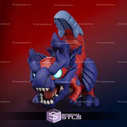 Monster Hunter Glavenus Beast Chibi STL Files