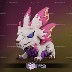 Monster Hunter Mizutsune Chibi STL Files