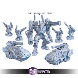 Nebula All Out War Campaign STL Miniatures