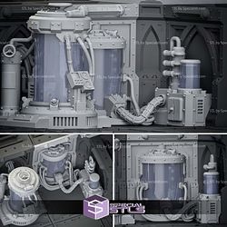 Necromunda Zone Mortalis Upgrade Campaign STL Miniatures