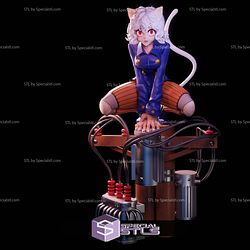 Neferpitou Hunter X Hunter Sitting Pose STL Files