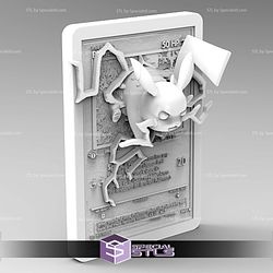 Pokemon 3D Card Collection - Pikachu STL